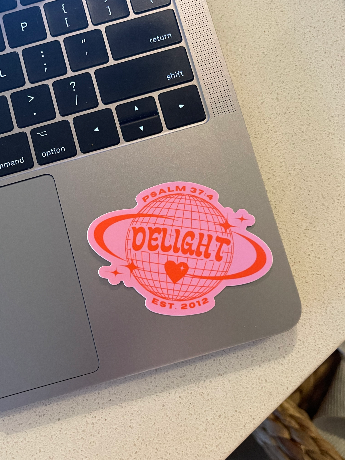Psalm 37:4 Sticker