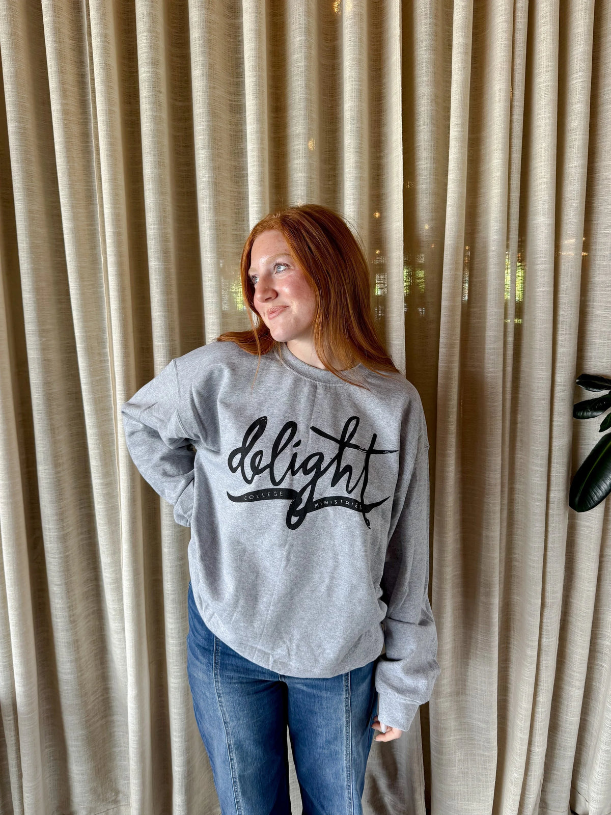 Vintage Gray Delight Crew