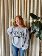 Vintage Gray Delight Crew
